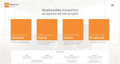 Desktop Screenshot of groupe-mediactive.fr